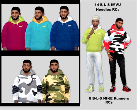 My Sims 4 Blog Hoodie And Nike Runners Recolors By Blewis