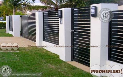 China Supplier Boundary Wall Fencing Main Front Gates Design Modern