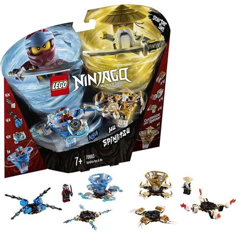 Lego Ninjago Spinjitzu Nya And Wu 70663