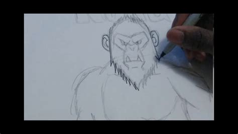 Drawing Kong With His Battle Axe YouTube