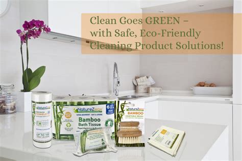 Featuring Safe Eco Friendly Cleaning Product Solutions