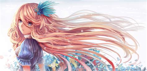 Long Hair Girl Drawing Anime Best Hairstyles Ideas For Women And Men