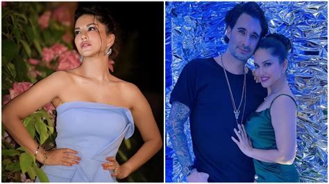 Sunny Leones Beautiful Pics In Blue Gown Leaves Husband Daniel Weber Swooning Check Out Pics