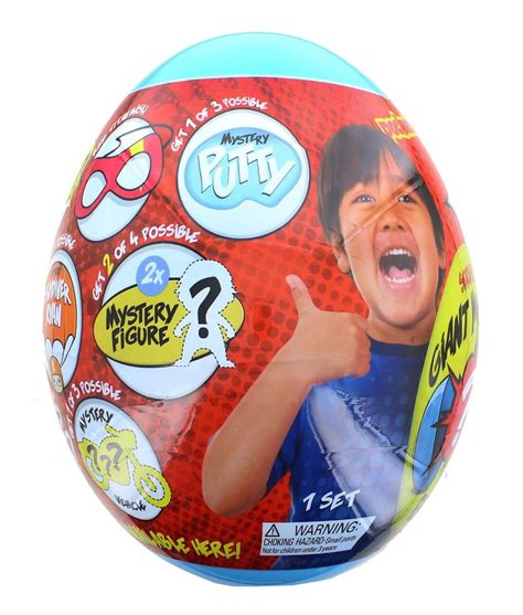 Ryans World Giant Egg Surprise Series Uk