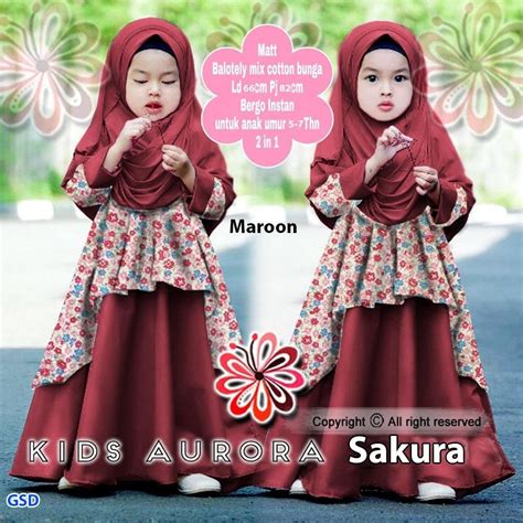 Contoh model baju muslim lebaran anak perempuan terbaru ini merupakan busana dengan desain modern serta model terbaru yang cocok buat anak muda masa kini. Baju Muslim Anak Tanah Abang | Gaun anak perempuan, Gaun gadis kecil, Pakaian bayi perempuan