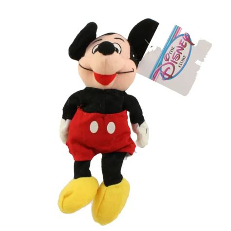Disney Bean Bag Plush Mickey Mickey Mouse 9 Inch Mint Wtag 7