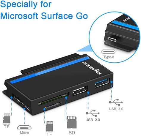 Microsoft Surface Go Usb Hub Surface Dock Usb 30and20 Ports Surface