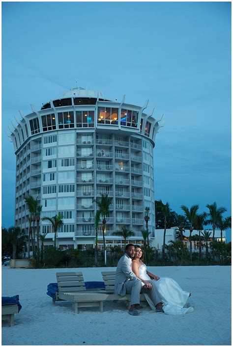 The wedding of claire brockmeier & robert mason was a beautiful st. Turquoise and Blue St. Pete Beach Wedding | Grand Plaza ...