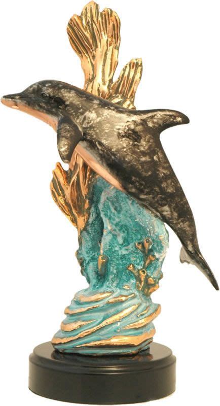 Solace Dolphin Sculpture Statue By Donjo Shops To