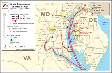 War Of 1812 Animated Map Gallery Western Heritage Mapping