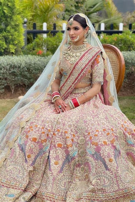 Lehenga Colour Combinations For 2023 Brides Lehenga Color Combinations Indian Wedding Outfits