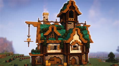 Made This Fantasy House Tutorial Available Rminecraftbuilds