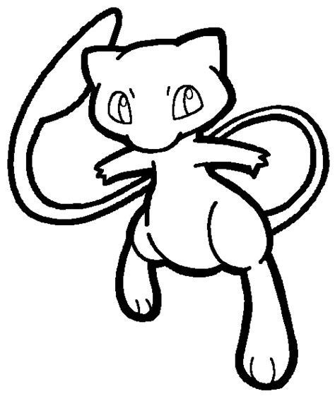 Pokemon Mew Coloring Pages At GetColorings Com Free Printable