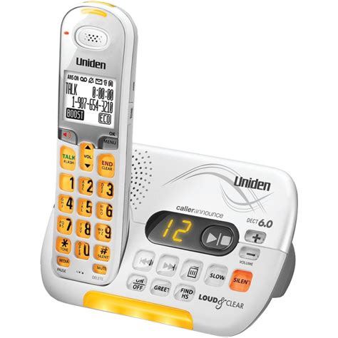 Uniden Dect 6 0 Corded Cordless Phone System W Digital Answering System
