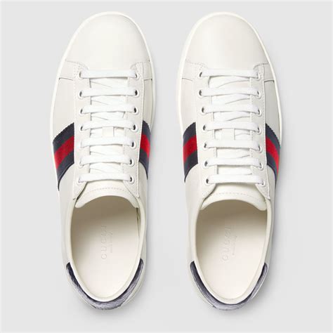 Ace Leather Low Top Sneaker Gucci Womens Sneakers 387993a38d09072