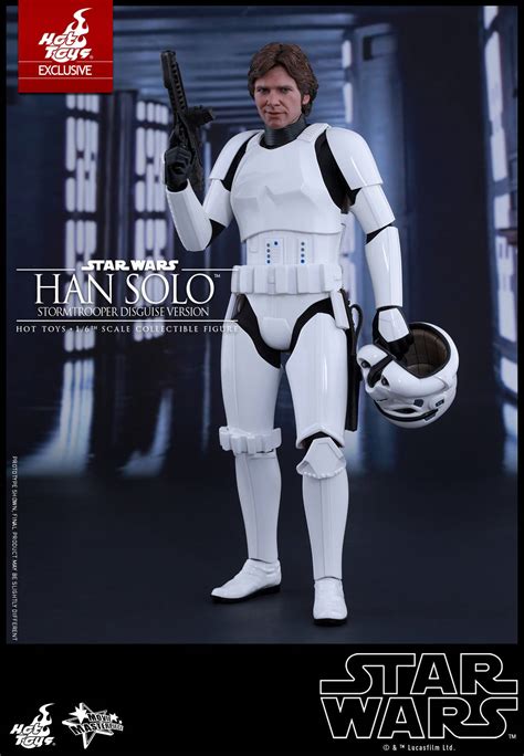 Star Wars Hot Toys Shows Off Han Solo Stormtrooper Disguise Figure