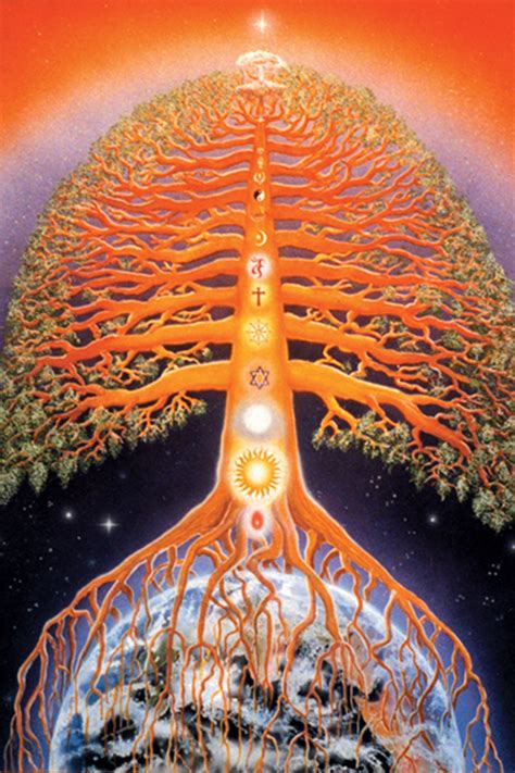 Brahma Kumaris Tree In Time Tree Of Life Art Visionary Art