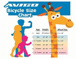 Bike Size Chart Presents Pinterest Chart