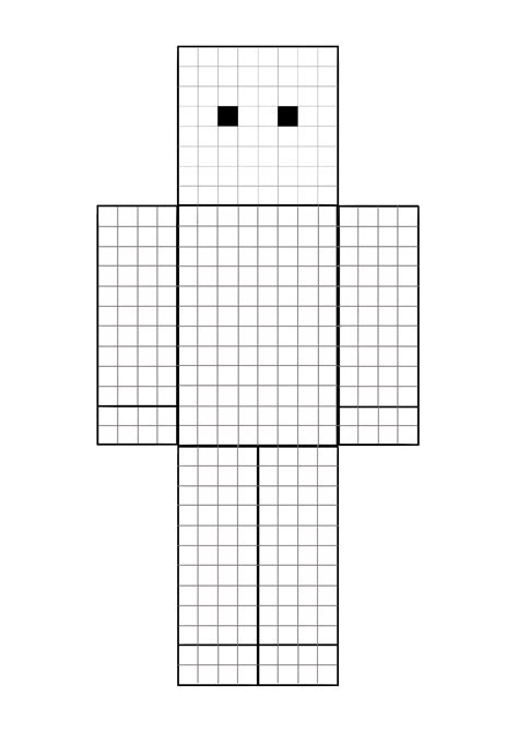 Coloring Page Minecraft Coloring Page Printable Minecraft Skin Digital