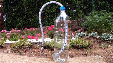 Self Watering System Plastic Bottle With Hose And Rope Drip