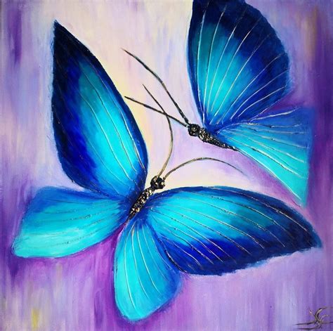 Butterfly Painting Canvas Butterfly Mania