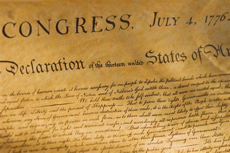 The declaration of independence was a document signed by a group of colonists who were upset with their lawful king, and so decided to declare themselves independent of said king. U.S. Declaration of Independence full text: What America's ...