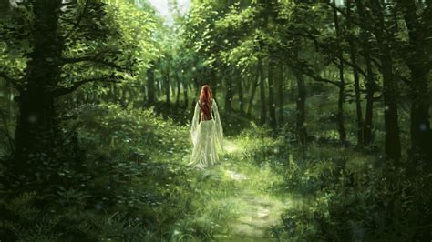 Artstation Forest Girl