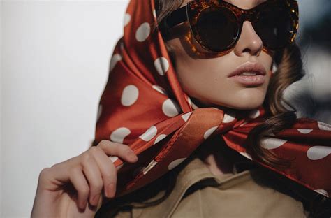 Square Sunglasses Women Round Sunglasses Head Scarf Tying Silk Headscarf Silk Scarves