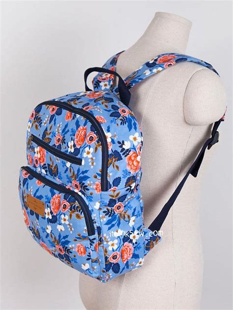 Elina Backpacks 2 Sizes Pdf Sewing Pattern Etsy Duffle Bag Patterns