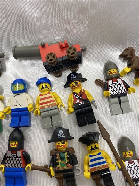 Vintage Lego Minifigure Lot Pirates Wolfpack Wind Surfer Cannons Ebay
