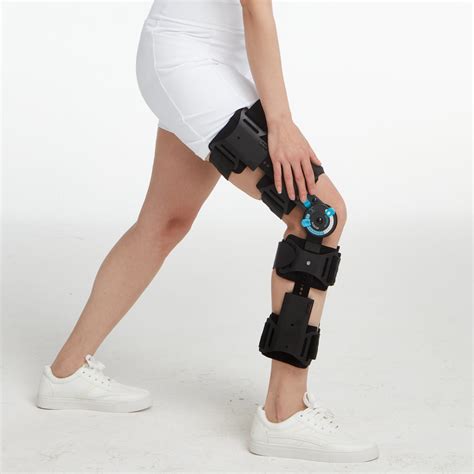 Medical Post Op Orthopedic Angle Adjustable Knee Brace Orthosis Splint