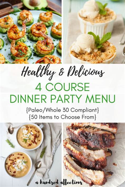 Collection by wendy gebbing • last updated 7 days ago. 50 menu items for a 4 course healthy dinner party ...