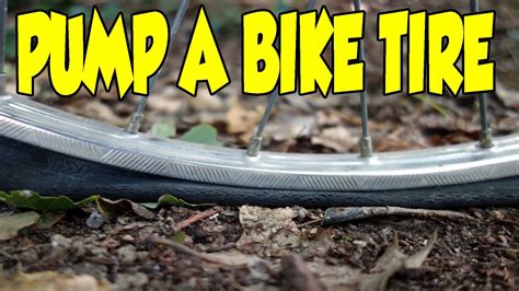 How To Pump A Bike Tire Chooserly