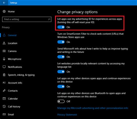 How To Opt Out Of Microsoft Targeted Ads In Windows 10