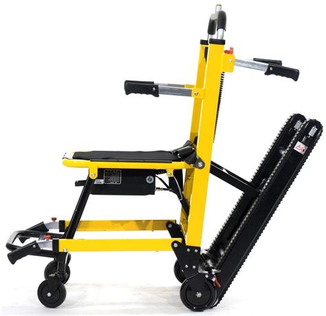 It is folding and its frame is made of aluminium. Battery Powered Portable Chair Lift - Motorized Stair ...