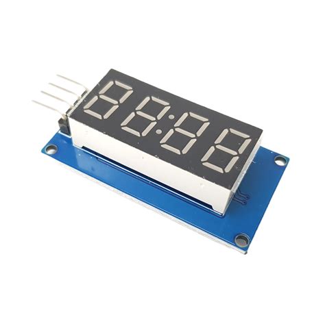 Diyables 4 Digit 7 Segment Display Led Tm1637 With Colon For Arduino