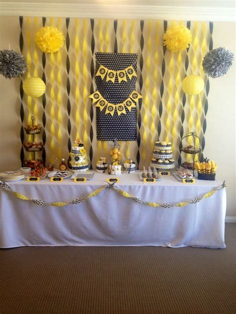 Get it as soon as fri, may 14. Mommy to bee baby shower. Bumble bee theme shower | Baby ...