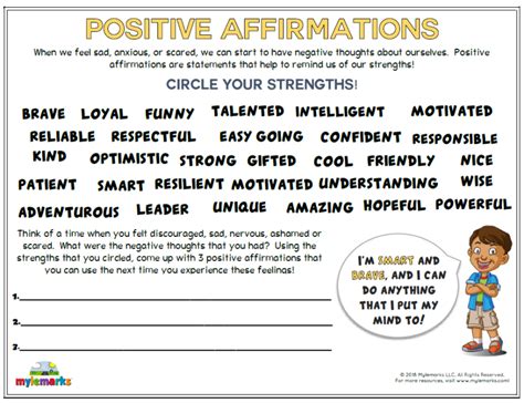 Tools assist kids in building confidence, identifying positive qualities, and developing a healthy sense of self. Self-Esteem and Confidence Worksheets