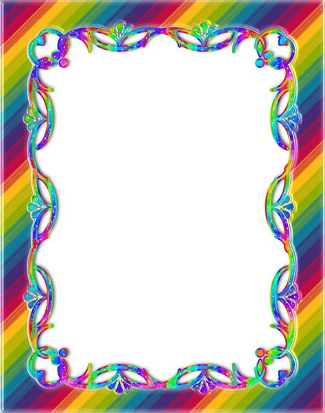 Rainbow Frame By Princessdawn755 On Deviantart