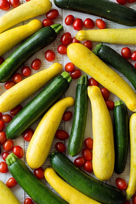 Can zucchini and yellow squash be used interchangeably. Skillet Garlic-Parmesan Zucchini Squash and Tomatoes ...