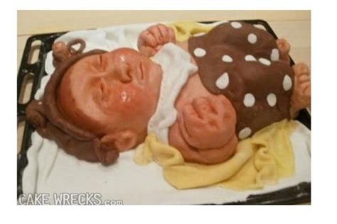 10 Weirdest Baby Cakes Photo Horrible Baby Shower Cakes Real Cake