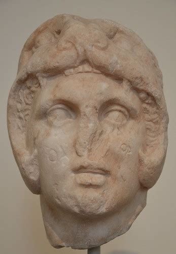Head Of Alexander The Great Wearing The Lions Pelt Found Flickr