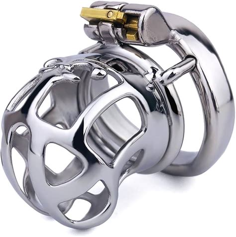 L Kl Small Penis Rings Stainless Steel Male Chastity Cage Bondage Cock