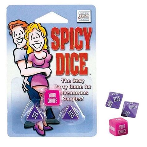 Spicy Dice Game Lovers Adult Fun Naughty Gift Romantic Sex Aid Uk