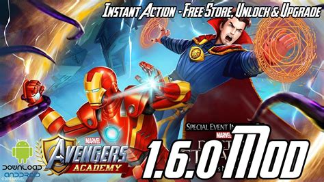 Marvel Avengers Academy 160 Mod Free Store Instant Action Free