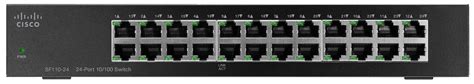 Cisco Sf110 24 Cisco 10 100 24 Port Unmanaged Rack Switch At