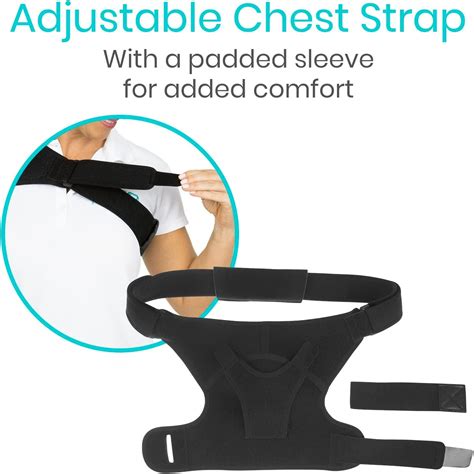 Vive Shoulder Stability Brace Injury Recovery Compression Support