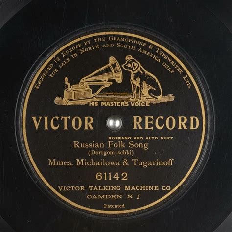 Russian Folk Song : Mmes. Michailowa & Tugarinoff : Free Download ...