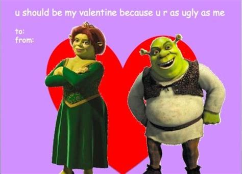 Shrek My Funny Valentine Funny Valentines Cards For Friends