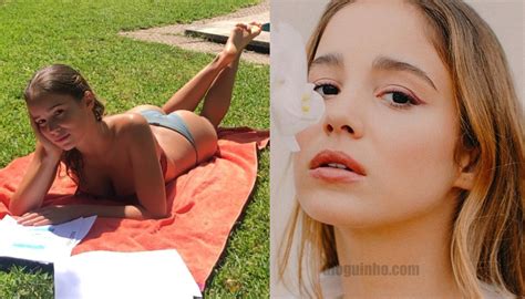 Alba Baptista enganou se e publica imagens íntimas no Instagram